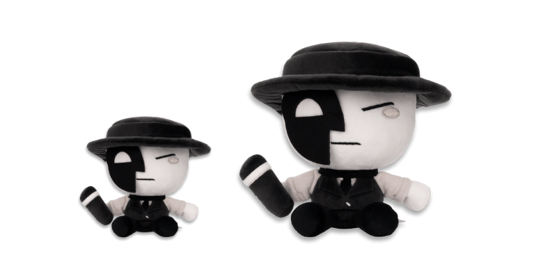 Artful Plush Die of Death Merch